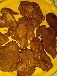 A picture of Crispy Breaded chicken cutlets.