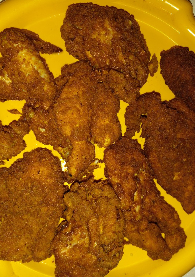 A picture of Crispy Breaded chicken cutlets.
