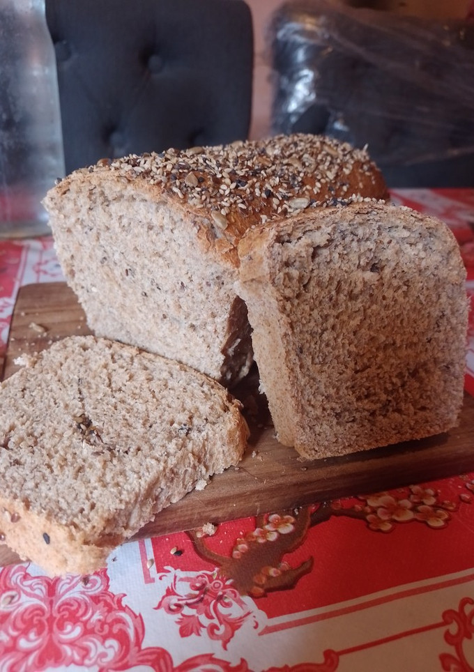 Una foto de Pan integral con semillas 🍞