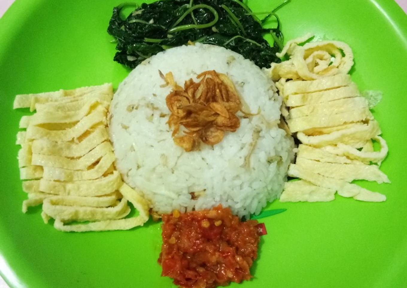 Nasi Liwet Rice Cooker - MPASI 1thn +