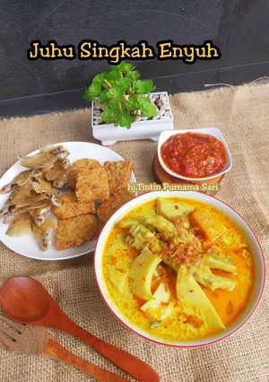 Foto resep Juhu Singkah Enyuh / Sayur Umbut Kelapa