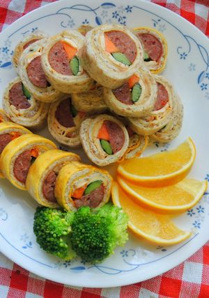 吐司壽司捲 的食譜成品照片