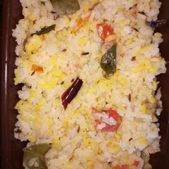 A picture of Moong Dal khichdi.