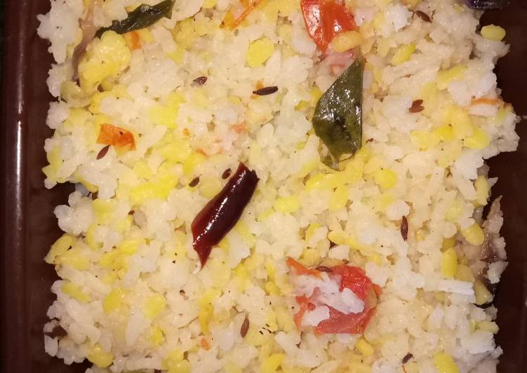 Steps to Prepare Speedy Moong Dal khichdi