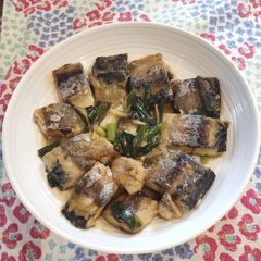 A picture of Fried Mackerel Fish.