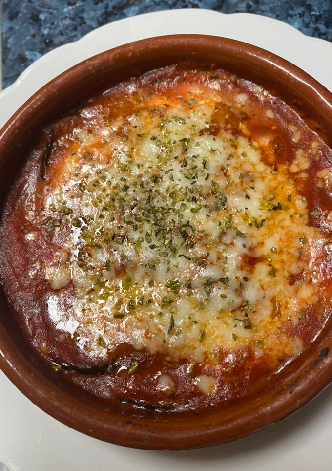 Una foto de Cazuelitas de Berenjena con mozzarella
