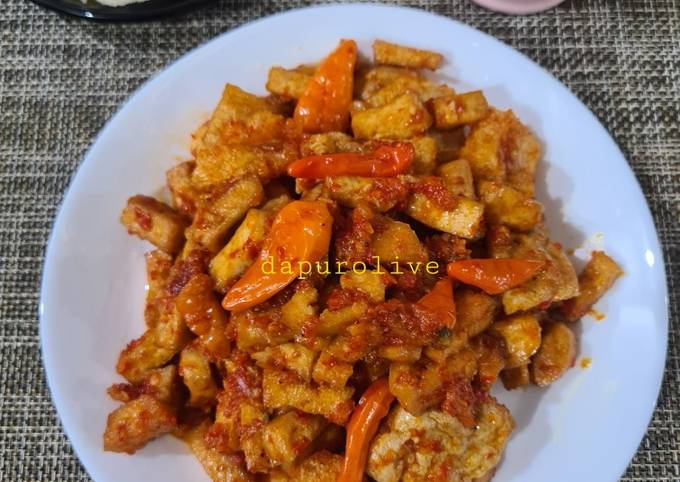 Resep Sambal Goreng Tahu Krecek Oleh Dapur Olive Cookpad