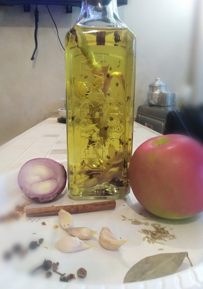 Una foto de Aceite con aromas
