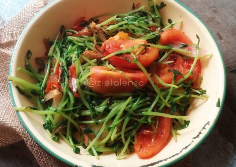 Resepi Sayur pucuk kacang yang Sedap