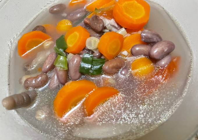 Resep Sop ceker kacang merah Anti Gagal