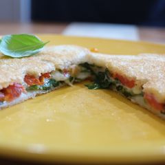 A picture of Cheese sandwich - Breakfast.