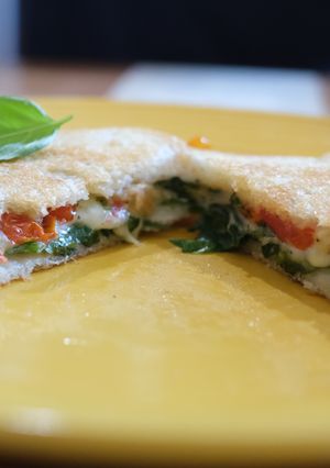 A picture of Cheese sandwich - Breakfast.