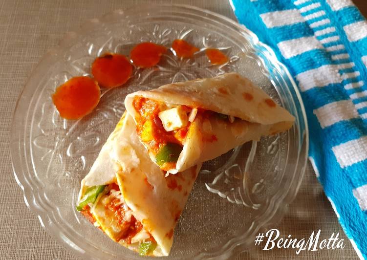 Step-by-Step Guide to Prepare Favorite Paneer Tikka Roll