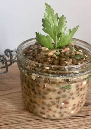Une photo de Salade de lentilles