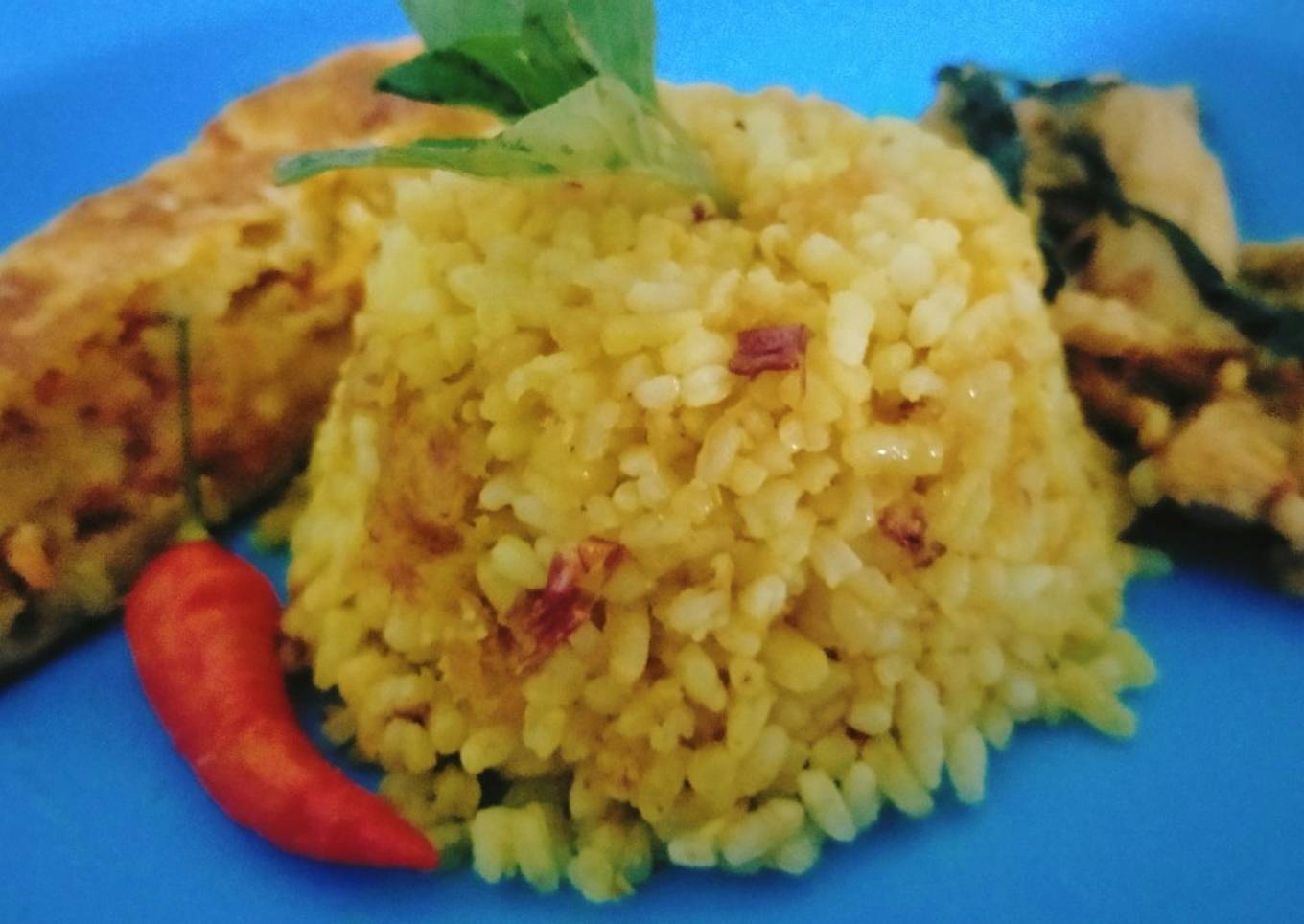 Nasi goreng bumbu kuning non msg