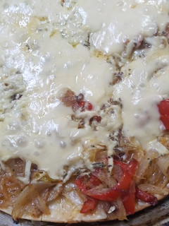 Una foto de Pizza rápida