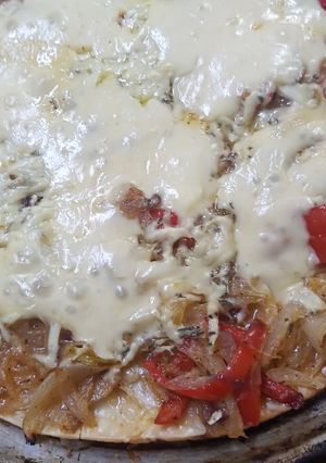 Una foto de Pizza rápida
