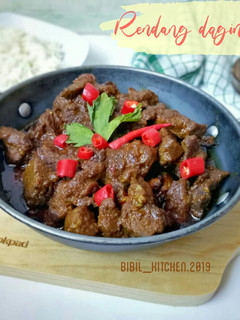 Foto resep Rendang daging kambing *anti bau*