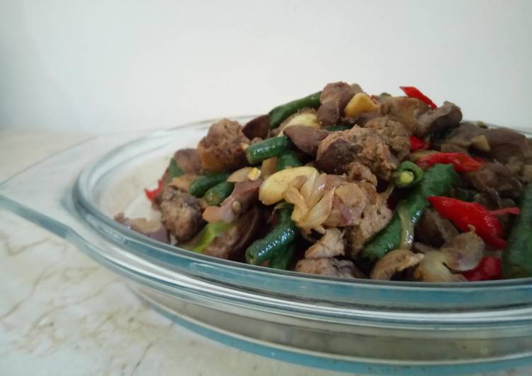 Cara mudah mengolah Tumis Ati Ampela yang Sempurna