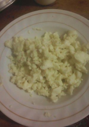 A picture of Scrambled eggs#theme challenge.