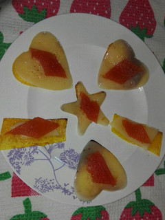 Una foto de Aperitivos de calabaza, queso y membrillo