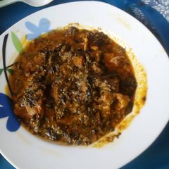 A picture of Groundnut soup.