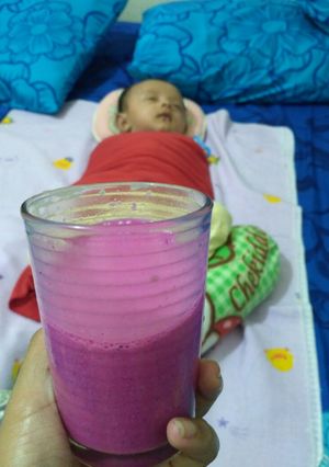 Foto resep Smoothie buah naga
