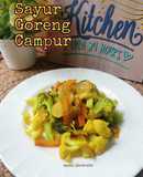 Resipi Berpantang :Sayur Campur Goreng