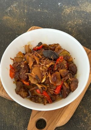 Foto resep Krengsengan jeroan kambing
