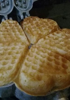 Foto resep Kue waffle