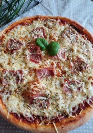 Une photo de Pizza Jambon Fromage 🇮🇹