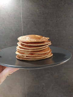 Una foto de Tortitas d'avena sense sucre ni lactosa