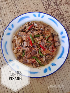 Foto resep Tumis Jantung Pisang