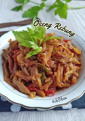 Foto resep 714. Oseng Rebung-Udang (isian lumpia)