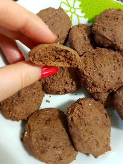 Una foto de Cookies de chocolate sin tacc