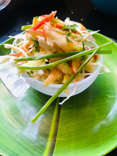 A picture of Apple Cabbage Salad.
