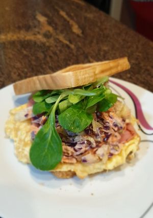 Una foto de Sándwich afteryoga