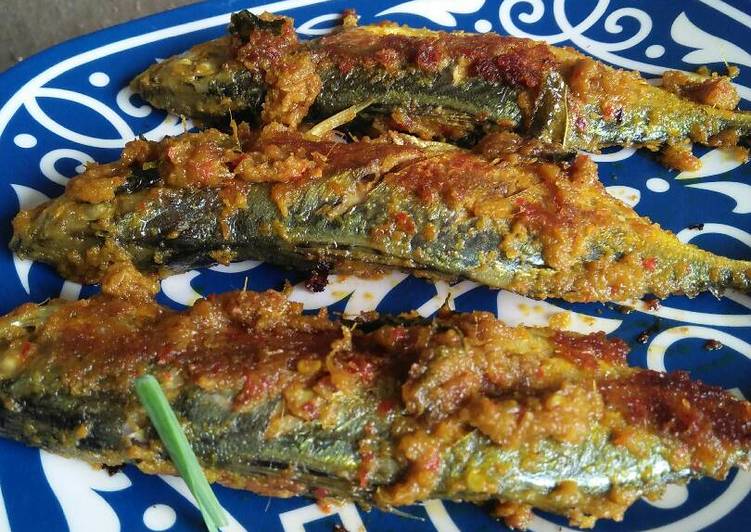 Resep Ikan Gembung BAKAR Padang👍, Lezat Sekali