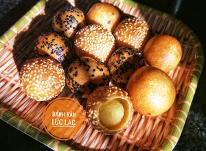 Hình của món Bánh rán lúc lắc.