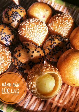 Hình của món Bánh rán lúc lắc.