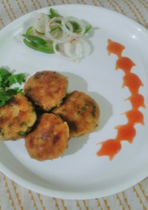 A picture of Pasta cutlet.