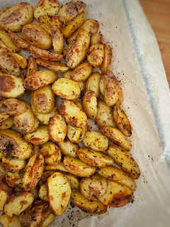 Una foto de Patatas especiadas asadas al horno