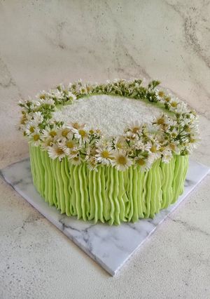 Foto resep Bolu Pandan Kelapa Ultah