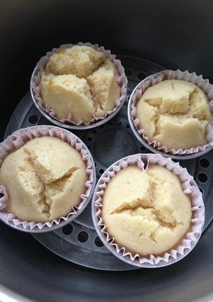 A picture of Steam Rice Huat Kueh.