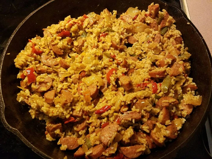 Easy Steps to Prepare Kielbasa and rice (wv style) the  Makes Drooling Tasty