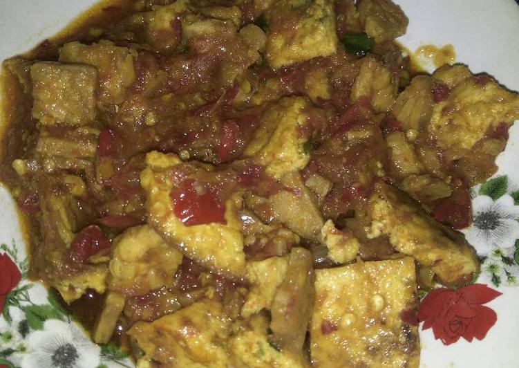 Resep Tempe balado yang mudah