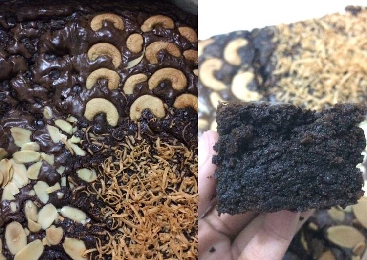 Resep: saat makan malamBrownies Milo Legit