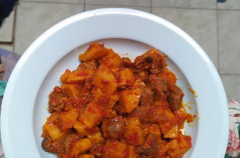 Resep Sambal goreng kentang ati ampela Praktis