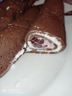 Kakaós mentes palacsinta vegan mascarponés töltettel recept fotója
