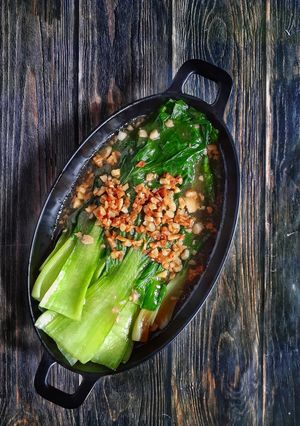 Foto resep Tumis Pokcoy Bawang Putih